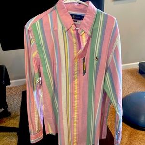 Polo dress shirt classic fit